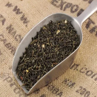 Offre spéciale biologique Premium norme européenne jasmin chinois feuilles de thé en vrac thé vert
