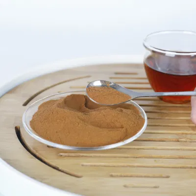 Extrait de thé en poudre de thé noir instantané pour boisson chaude