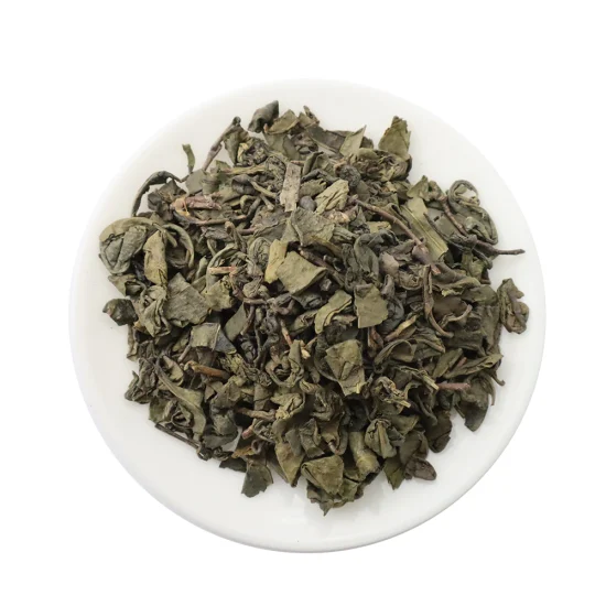 Poudre à canon de qualité Flecha de thé vert de Chine 9575 pour le Maroc