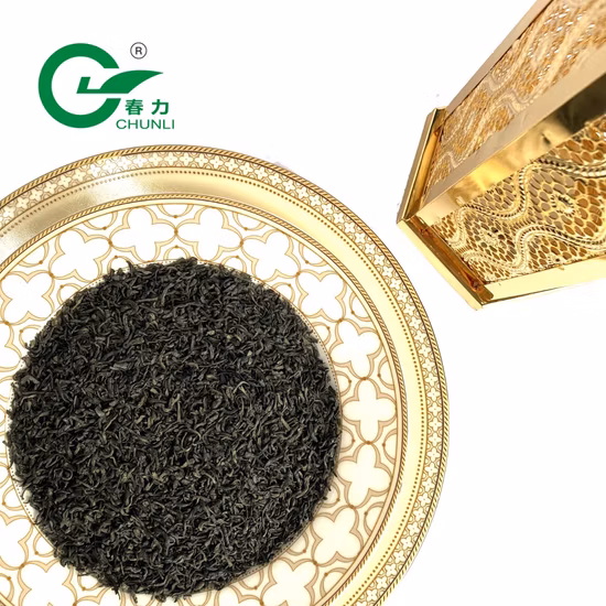 Thé vert de perte de poids de marque célèbre de Chine Chunmee 41022