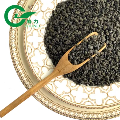 Thé d'usine chinoise Gunpowder 3505 grains de thé du Maroc